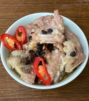 Steamed Black Bean Sauce Pork Ribs