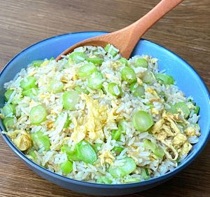  Fried Rice with Eggs & Vegetable
