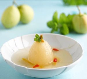 Chilled Tianjin Pear with Honey Pomelo Citrus