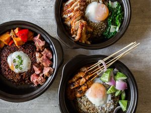 Chicken Satay Rice Bowl (Lunch Only)