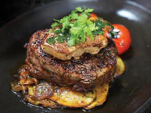 Steak & Wine Table Menu (2 Starters, 2 Mains, 2 Sides, 1 Bottle of Wine) (For 2-3 Pax)