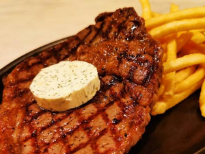 Woodfire-grilled Ribeye Steak (180g)