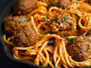 Meatball Spaghetti