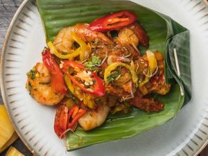Spiced Cempedek Prawns