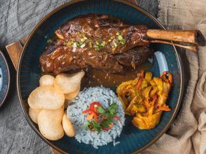 Braised Pongteh Lamb Shank