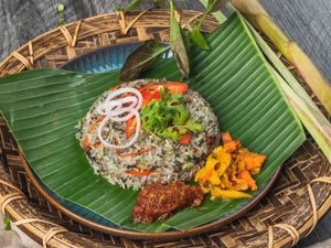 Nyonya Pesto Fried Rice