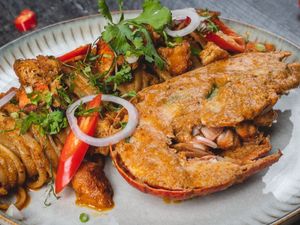 Laksa Lobster Linguine