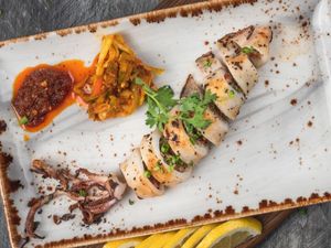 Baba Stuffed Squid