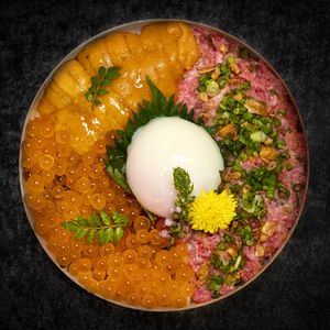 Wagyu Tartare Kaisen Donburi