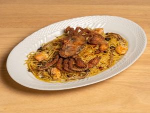 Aglio Olio Soft Shell Crab Spaghetti (Full Size)