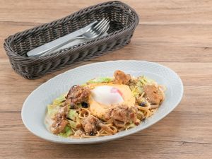 Garlic Chicken Carbonara