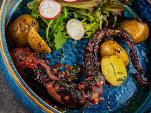 Roasted Octopus Leg