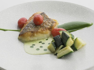 Menu A | Pan-seared Sustainable Seabass