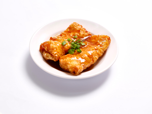Beancurd Roll In Oyster Sauce 蚝油鲜竹卷 (2)