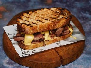 Wagyu Pastrami Sandwich