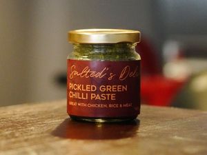 Pickled Green Chilli Paste