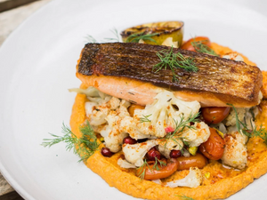 Salmon Cauliflower