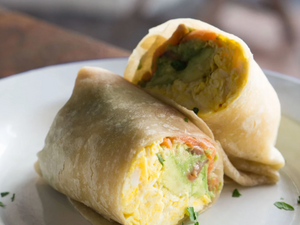 Smoked Salmon Wrap