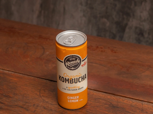 Ginger Lemon Kombucha