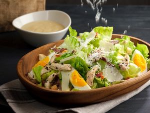 Classic Caesar Salad with Grilled Chicken