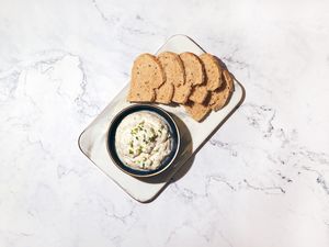 Honey Truffle Ricotta with Grilled Caramelized Bread