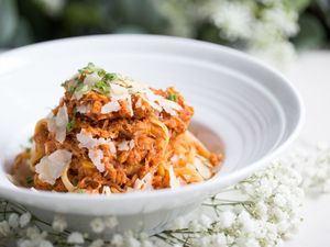 Spicy Crabmeat Pasta
