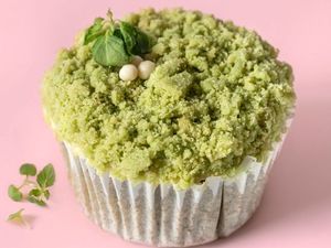 Japanese Sencha Cupcake