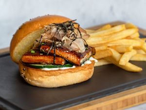 Teriyaki Unagi Burger