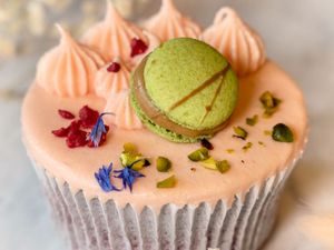 Blush Velvet Cupcake