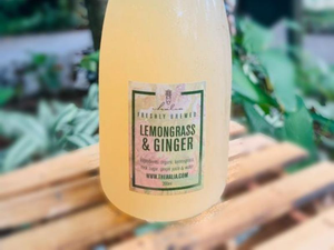 Homemade Lemongrass & Ginger Refresher