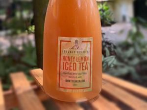 Homemade Honey Lemon Iced Tea
