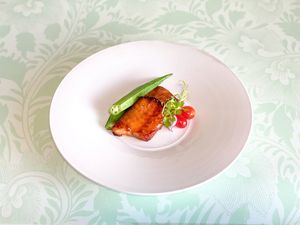 Baked Sea Perch, Hoi Sin Sauce