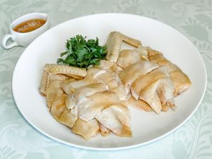 Steamed Whole Chicken