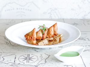 Curry Potato Samosas
