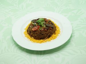 Glutinous Rice, Preserved Meat