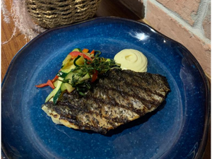 Grilled Sea Bass