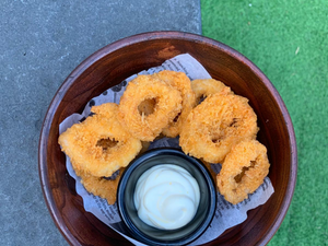 Fried Calamari with 'Kewpie'
